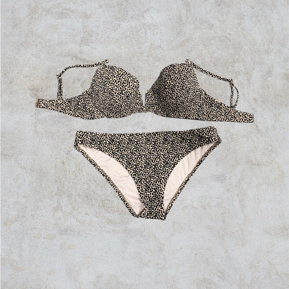 Shade & Shore Animal Print Bikini Set
